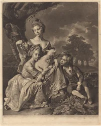 La familia Wright Los niños Bradshaw, 1769