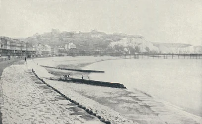 Acantilados de tiza, cerca de Dover, 1910
