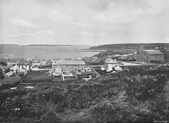 Hughtown, St. Marys, Islas Scilly, c1896