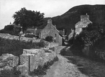 Cabaña de Michael Bruce, Kinnesswood, Kinross, Escocia, 1924-1926