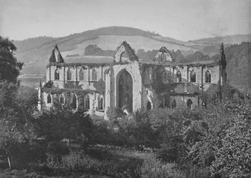 Abadía de Tintern, c1896