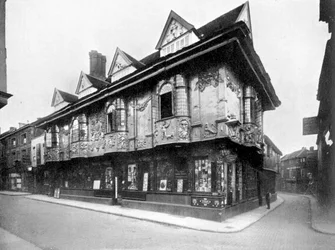 Casa antigua, Ipswich, Suffolk, Inglaterra, 1924-1926