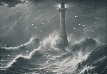Faro de Eddystone, 1910