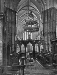 Interior de la Catedral de la Iglesia de Cristo, Dublín, Irlanda, 1924-1926