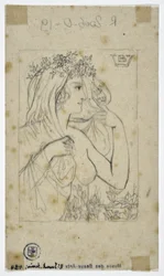 Perfil de la mujer (dibujo)