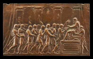 Cristo llevado ante Poncio Pilato