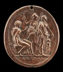 Hércules entre Minerva y Venus