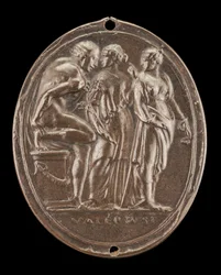 Orestes liberado de las Furias, probablemente 1520s, antes de 1540