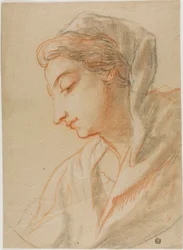 Busto de Perfil de Mujer