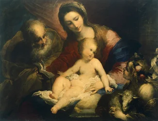 La Sagrada Familia, de Valerio Castello (1624-1659)