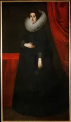 Catarina de Médicis, esposa de Fernando I, duque de Mantua (óleo sobre lienzo)