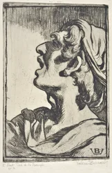 Cabeza de hombre (dibujo)