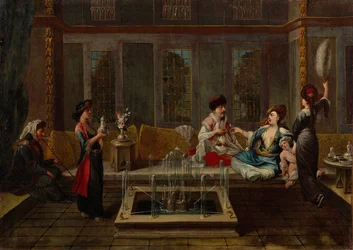 La conversación, 1730s