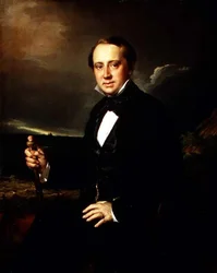 Retrato de Alexander Alexandrovich Sapozhnikov (1827-87) 1852