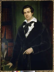 Retrato del actor Vasily Andreevich Karatygin (1802-1853)