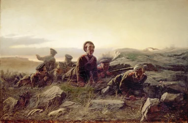 Plastuns en Sebastopol, 1874