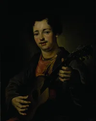 El guitarrista, años 1850