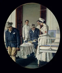 En un Hospital Militar