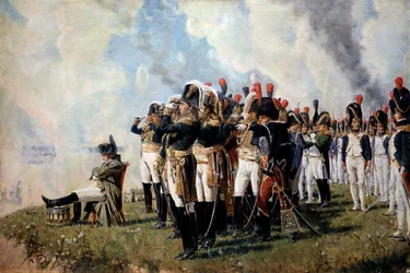 Napoleón Bonaparte en las Alturas de Borodino, 1897