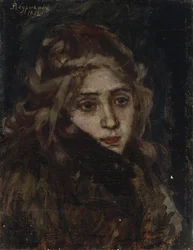 Princesa María Alexandrovna Menshikova. Estudio para Menshikov en Berezov, 1882