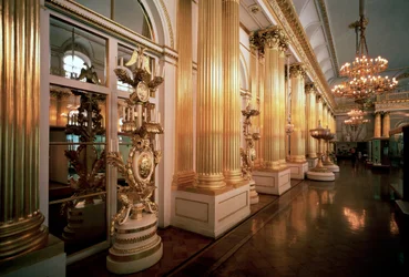 El Salón Heráldico en el Palacio de Invierno