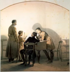 En el Piano, 1855
