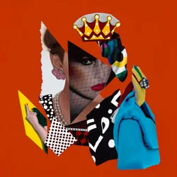 Un poco de reina del drama, 2019 (Acrílico sobre madera)