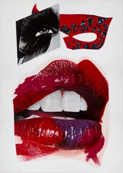 Cinta en sus ojos, 2014 (acrílico)
