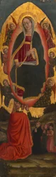 La Asunción de la Virgen con los Santos de un retablo agustiniano
