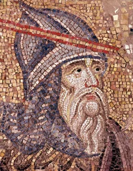 Cabeza de un soldado (mosaico)
