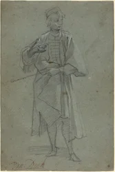 Figura de un hombre (recto)