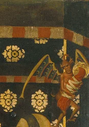 El nacimiento de San Esteban (detalle)