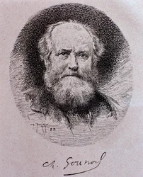 Retrato de Charles Gounod (dibujo)