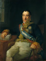 Don Pedro Gómez Labrador, Marqués de Labrador 1755-1852, representante de España en el Congreso de Viena