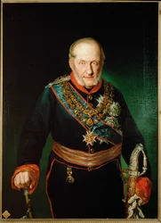 Francisco I de Borbón, Rey Sicilia (pintura sobre lienzo)