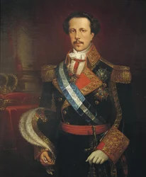 Retrato de Francisco por Asís de Borbón. 1848 (óleo sobre lienzo)