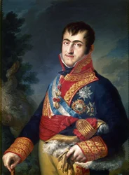 Retrato del Rey Fernando VII de España, 1814-1815