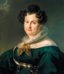 Retrato de María Cristina de Borbón