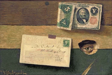 El ojo del artista, c.1898 (óleo sobre lienzo)