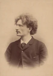 Retrato del compositor Ignacy Jan Paderewski