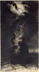 Faro de Les Casquets, 1866