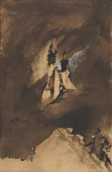 Recuerdo de un castillo en Vosgos, 1857