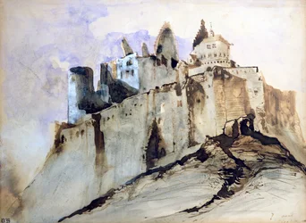 El castillo de Vianden, 1871