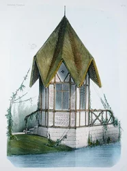 Un pabellón campestre, de 