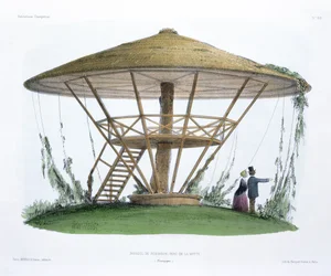 El parasol de Robinson, Parc de la Motte, Borgoña, de 