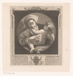mujer con niño Enfermera y niño (título sobre objeto)
