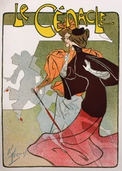 El Cenáculo, Bélgica, finales del siglo XIX (cartel)