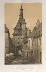 Arquitectura Pintoresca o Monumentos del Siglo XV. y XVI. Siglos: Castillos De Francia De Los Siglos XV Y XVI: Pl. 42, Tour De L