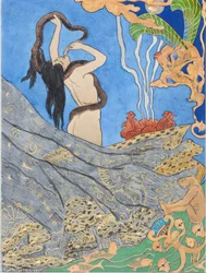 Ilustración para Salammbô de Gustave Flaubert, 1893