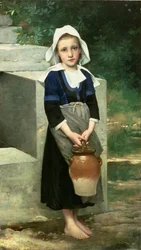 La chica del agua